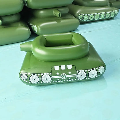 Inflatable Water Spray Tank Toy | Pool Water Gun Float