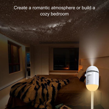 Mini Galaxy Star Projector | 24 Films, Starry Night Light